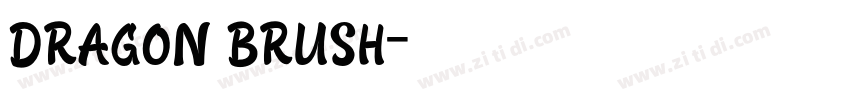 Dragon Brush字体转换